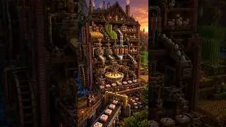 Create Mod: Building a Fully Automated Cake Factory n Minecraft #gamingguruoz #DreamScreenAI
