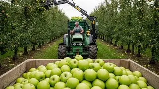 U.S. Green Apple Industry Explained &ndash; Machine Harvesting at Industrial Scale