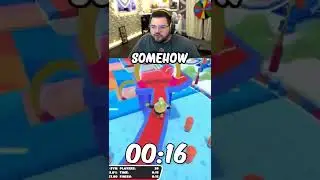 The NEW Fall Guys Track Attack WORLD RECORD!