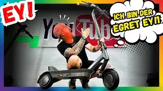 Egret EY!1 😂 Unboxing v&ouml;llig verpeilt: 1299&euro; und Doppelfederung &ndash; ehrliches Feedback! 😜📦 #escooter