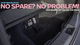 2025 NISSAN KICKS : No Spare Tire? No Problem!
