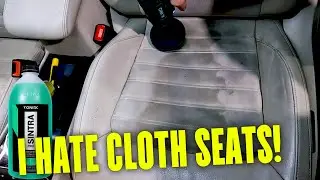 Избавьтесь от неприятных пятен на тканевых сиденьях!
