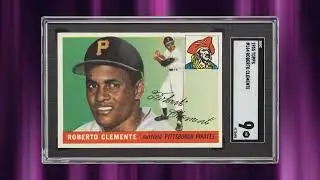 1955 Topps Roberto Clemente Rookie #164 SGC Mint 9.