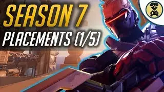 Season 7 Placements: Games 1 & 2 | Overwatch (Competitive Gameplay)