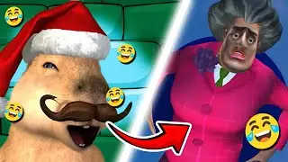 I-AM FACUT PRANK-URI PROFEI DE MATE! - Scary Teacher 3D ROMANIA