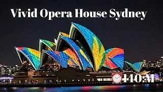 Vivid Sydney 🇦🇺[140:Min Walk 4K 60 fps HDR]Vivid Kicked off in the CBD last Night 