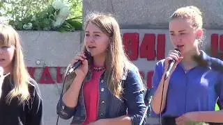 Подовое. 9 мая 2016г. Шмалий Анна, Акаткина Наталья, Ивкова Эля. =Журавли=