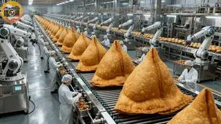 Inside a 1Lac Samosa's Per Day Factory (Full Process)