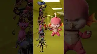 Poppy Playtime VS Baby Kaiju #shorts #poppyplaytimechapter #babykaiju #ultramanrising