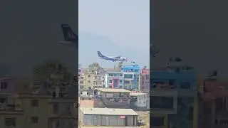 Buddha Air Smooth Landing at Kathmandu Airport | #nepalaviation #landing #buddhaair #npl2054 #pilot