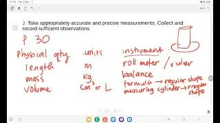 Topic List Review for Science Cambridge Grade 7 (Dec 2025)