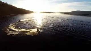 jet skis on loch lomond (drone footage)