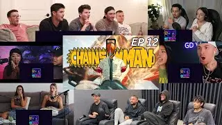 Chainsaw man Episode 12 | Reaction Mashup