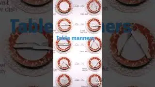 Table manners! #viral #table #tablemanner #tastyfoods