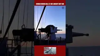 German Mauser MLG-27 Anti-Aircraft Navy Gun #defense #military #shorts #army #navy #airforce
