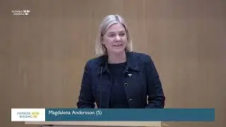 Partiledardebatt 14 juni 2023