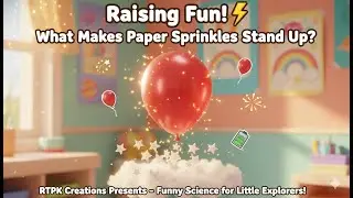 &ldquo;OMG! The Balloon Makes Paper Dance! 🎈⚡ Easy Science Magic for Kids&rdquo;