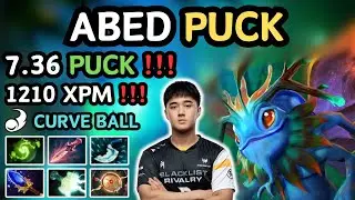 🔥 7.36 PUCK Curve Ball Highlights 1210 XPM 🔥 Puck Highlights By ABED - Dota 2
