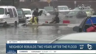 Southcrest woman looks back on rebuilding after Jan. 2024 flooding
