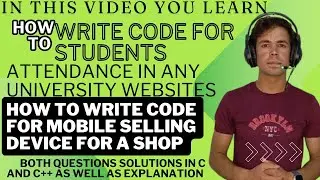 program for students attendance in university website in c /C++_ program for mobile selling in c/C++