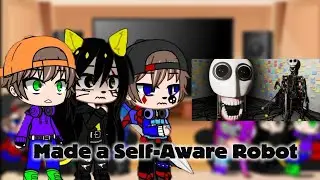 Made a Self-Aware Robot Reaction #gacha #актив #рекомендации 