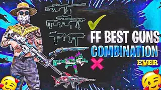 Best Top 5 Gun Combination in FreeFire | Deadly Weapon combo - Garena Free Fire @MrRATHORE007