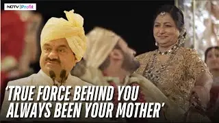 Gautam Adani's Heartfelt Tribute To Wife Priti Adani On Jeet & Diva's Wedding