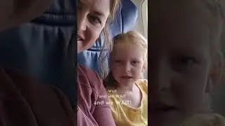We thought it would take 3 hours-- it took 52! Mennonite Family travels by plane for the 1st time.
