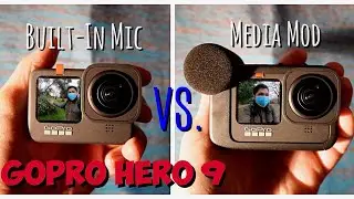 GoPro Hero 9 Wind Test | Built-in Mics vs. Media Mod Wind Test (enter_the_nerd)