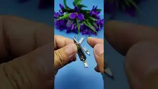 Titanium mini tool knife, do you want one?#fyp #miniknife #knifeskills #blade #edc #edcknife #trend