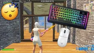 Razer BlackWidow V4 Pro 75% Fortnite Gameplay Keyboard Sounds ASMR😴