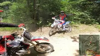 Tilton ATV Park (Mapped) on Dirt Bikes (7/30/22)