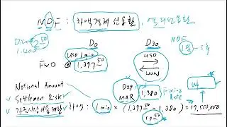 외환전문역 1종, 환리스크관리 제25강, NDF, Non deliverable Forward, 차액결제 선물환