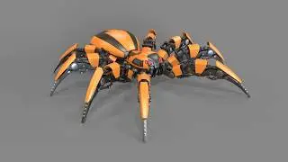 Spider Robot That Walks Like a Real Spider &ndash; Amazing Demo
