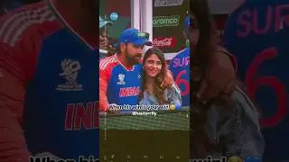 Rohit Sharma Hugs Ritika After India Wins T20 World Cup | Hauterrfly #rohitsharma #indiawins