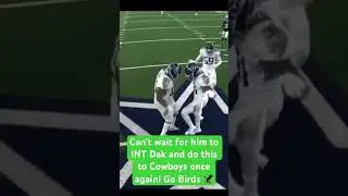 Kevin Byard about to destroy the #commanders then the #cowboys! #flyeaglesfly #gobirds #bleedgreen