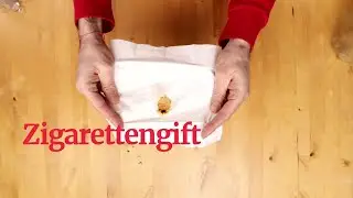 Versuch‘s mal – Gift aus Zigaretten sichtbar machen