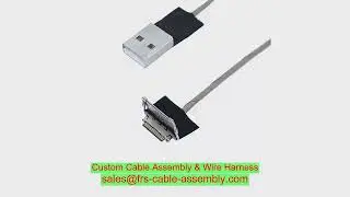7/8'' Panel Mount Connector Female With Wires 3/4/5 Pin Front Screw Mount Unshielded Single Wires