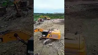 Monster Machines at Work &ndash; Excavator & Truck Show 2025 #bigmachines