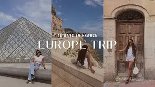 FIRST EUROPE TRIP | 10 days in France 🇫🇷 Travel Vlog, Food tours | Italy 🇮🇹 & Monaco 🇲🇨