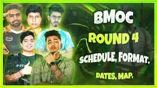 BMPS S1 || BMOC Round 4 Format, Schedule, Dates, Map | 32 Invited Teams vs 32 Underdogs Teams Fight😈