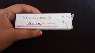 Acnicin Gel l For Serious Acne l Clindamycin 1 percent and Adapalene 0.1 l