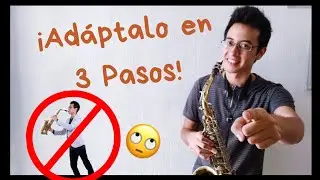 Cómo sujetar el SAXOFON🎷 (Parte 2) - TUTORIAL para PRINCIPIANTES! (AKA 