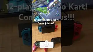 12-player Mario Kart LAN party!