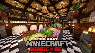 Bertahan 100 Hari Membangun UNDERGROUND BASE di Minecraft Hardcore