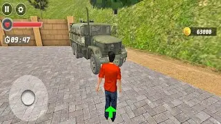 Offroad Indian Truck Driving Simulator Challenge Mode New Army Truck - Android Sim Games