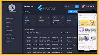 Flutter hybrid Service Booking app, Admin & Technician app for  android, iOS & web.