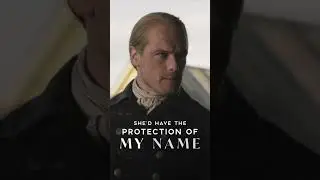 Jamie in 'protect Claire' mode #Outlander