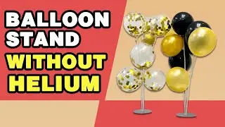 How to use Balloon Bouquet Stand?