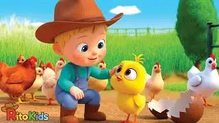 Pintinho Piu e os Animais da Fazenda | Can&ccedil;&atilde;o para Crian&ccedil;as 🐥